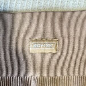 Bo+Tee Women's Tan Leggings